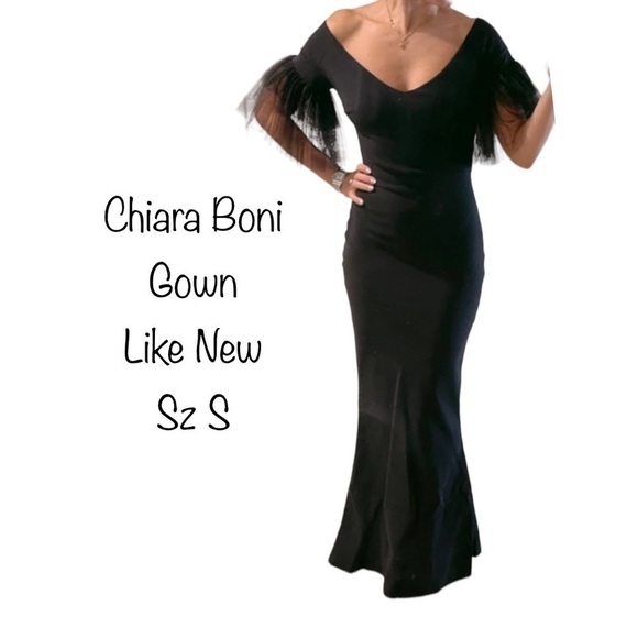 Chiara Boni Dresses & Skirts - 𝅺CHIARA Boni Evening Gown Exquisite Sz S